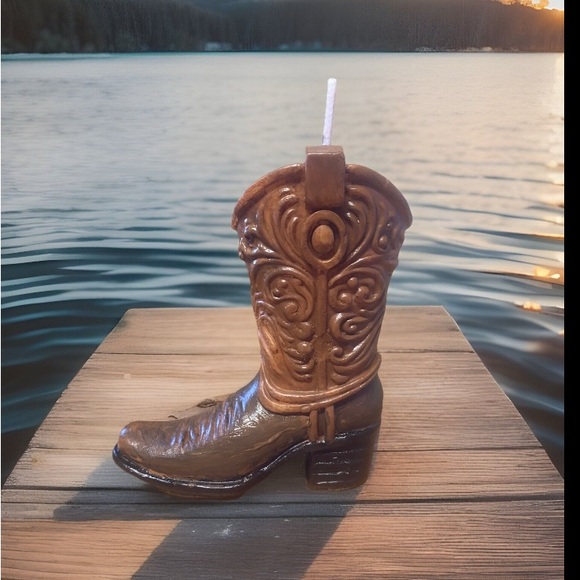 Handmade Other - Cowboy Boot Scented and Painted Candle listing is for 2 candles